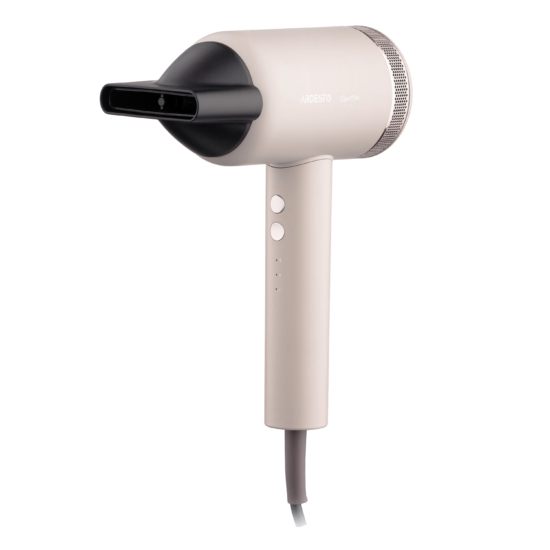 Фен Ardesto Pearl Cream HD-Y702PERL, 1500-1800Вт, 3 скорости, 3 темп.режима, магнитные насадки, бежевий