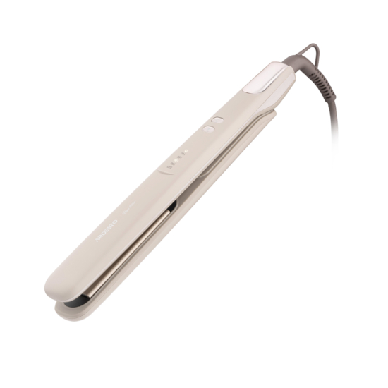 Ardesto Hair straightener Rearl Cream 50W, 140-230C, ceramics, beige