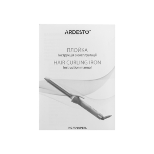 Плойка Ardesto Pearl Cream HC-Y700PER , 48Вт, >200С, дисплей, керамика, бежевый