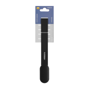 Ardesto Door hanger with 1 hook Minimalism 3x3x20cm, metal, plastic, black