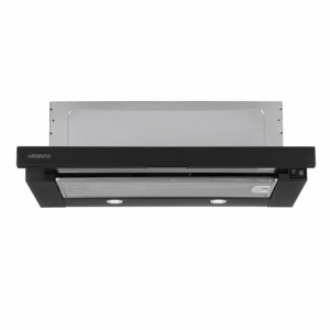 Hood Ardesto telescopic, 60cm, 450m3h, metal, 2х1W LED, button, black