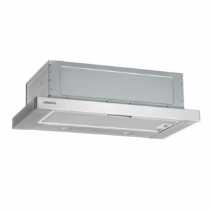 Hood Ardesto telescopic, 60cm, 450m3h, metal, 2х1W LED, button, inox