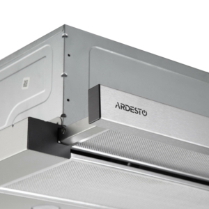 Hood Ardesto telescopic, 60cm, 450m3h, metal, 2х1W LED, button, inox