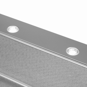 Hood Ardesto telescopic, 60cm, 450m3h, metal, 2х1W LED, button, inox