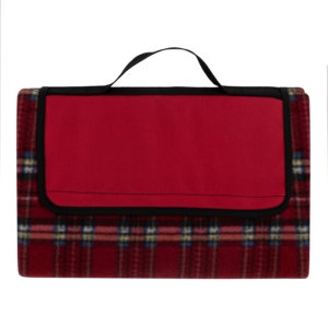 Blanket Ardesto Picnic 130х170cm, 100% polyester, red tartan