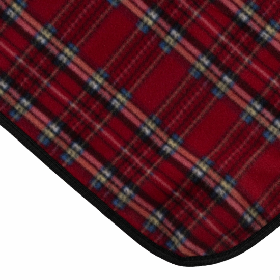 Blanket Ardesto Picnic 130х170cm, 100% polyester, red tartan