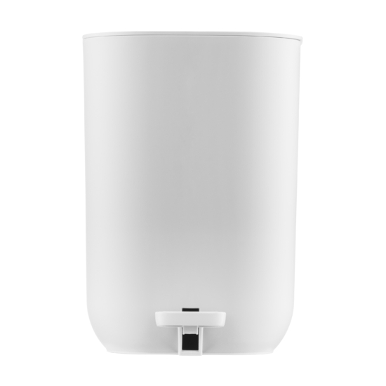 Відро для сміття Ardesto Vigor з педаллю, 3л, поліпропілен, білий