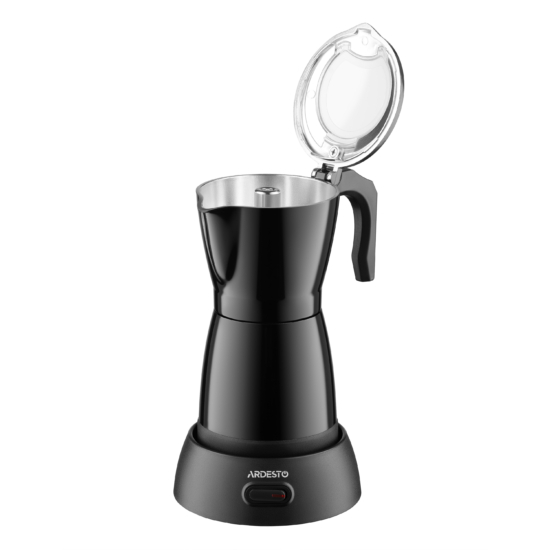 Ardesto coffee maker Electric moka pot. 0.3l, ground, black