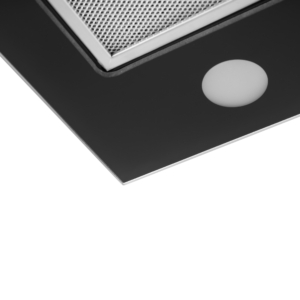 Hood Ardesto integrated, 52cm, 700m3h, glass, 2х1W LED, button, black