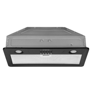 Hood Ardesto integrated, 52cm, 700m3h, metal, 2х1W LED, button, black