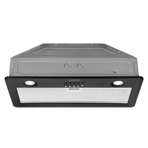 Hood Ardesto integrated, 52cm, 700m3h, metal, 2х1W LED, button, black