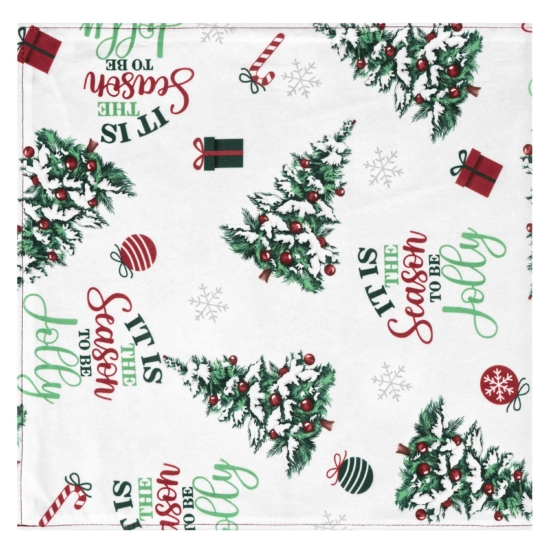Ранер Ardesto Christmas Tree 33х137см, 100% поліестер, зелений
