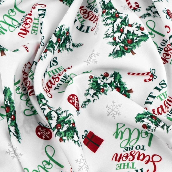 Ardesto Tablecloth Christmas Tree 120х140cm, 100% polyester, green