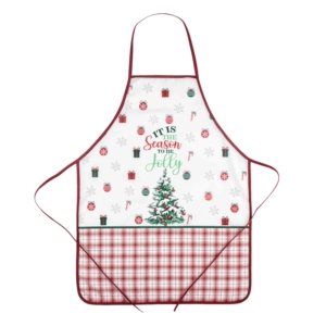 Ardesto Apron Christmas Tree 60х80cm, 100% polyester, green