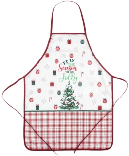 Фартух Ardesto Christmas Tree 60х80см, 100% поліестер, зелений
