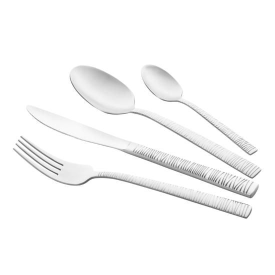 Ardesto Cutlery set Gemini Loreto, 24pcs, stainless steel
