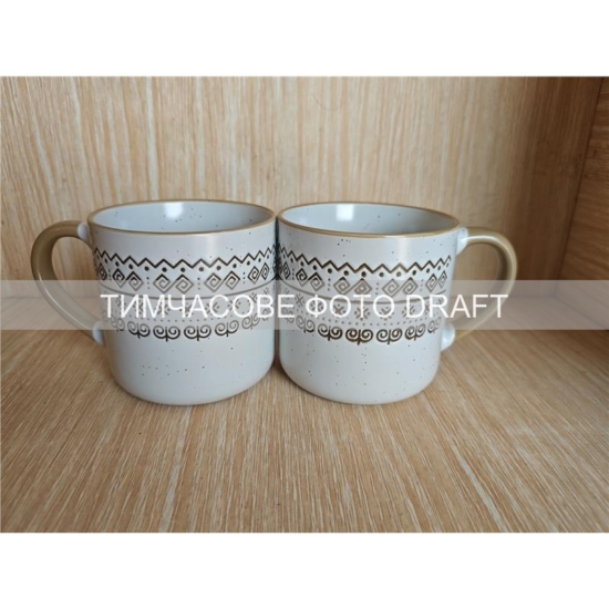 Ardesto Mug Ettore, 380ml, ceramics, white