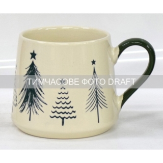 Ardesto Mug Christmas New Year’s, 420ml, ceramic