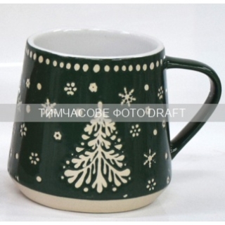Ardesto Mug Christmas New Year’s , 350ml, ceramic