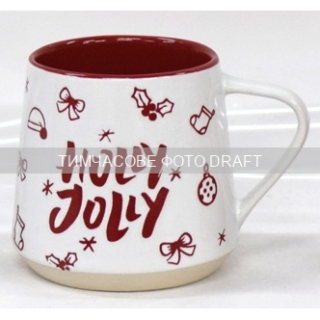 Ardesto Mug Christmas New Year’s , 350ml, ceramic
