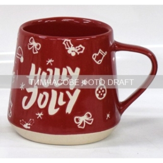 Ardesto Mug Christmas New Year’s , 350ml, ceramic