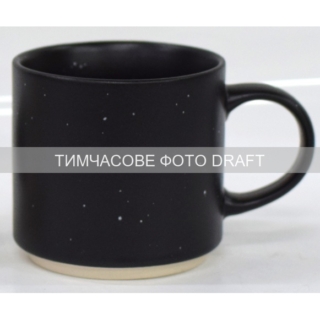 Ardesto Mug Alcor, 420ml, ceramic, black