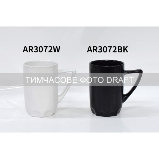 Ardesto Mug Lino, 340ml, ceramic, white