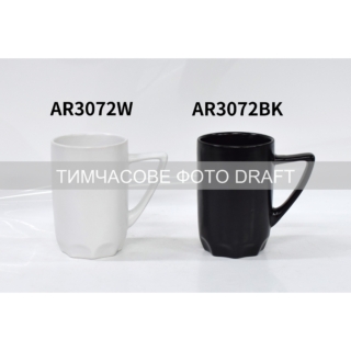 Ardesto Mug Lino, 340ml, ceramic, black