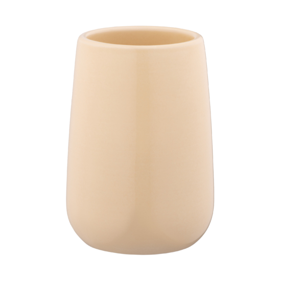 Ardesto Toothbrush tumbler Prestigio 8.5x12cm, dolomite, beige