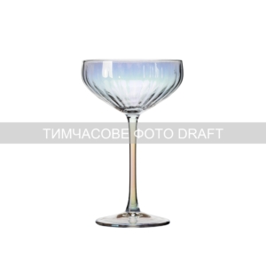 Набір келихів для шампанського Ardesto Black Mars Zenith 310мл, 2шт, скло, прозорий