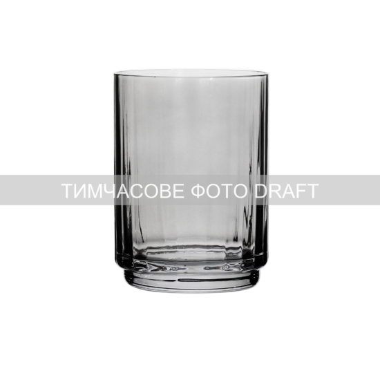 Набор стаканов низких Ardesto Black Mars Alcor 400мл, 2шт, стекло, серый