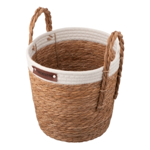 Basket ARDESTO Prestigio 26x26x24cm, seagrass, cotton twine