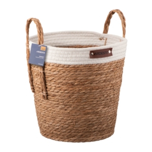 Basket ARDESTO Prestigio 29x29x30cm, seagrass, cotton twine