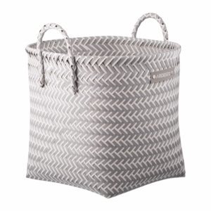 Basket ARDESTO Vigor 35x35x32cm, polypropylene, metal, grey
