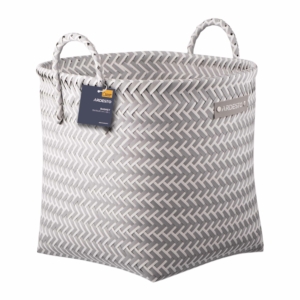 Basket ARDESTO Vigor 35x35x32cm, polypropylene, metal, grey