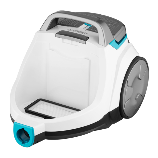 Ardesto VC сontainer , 700W, dust cont -2.5L, НЕРА, white-silver
