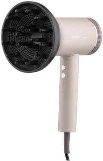Фен Ardesto Pearl Cream HD-Y702PERL, 1500-1800Вт, 3 швидкості, 3 темп.режими, магнітні насадки,бежевий