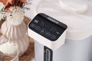 Thermopot Ardesto 5.5l, stainless steel+plastic, gray-white