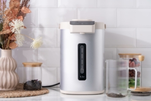 Thermopot Ardesto 5.5l, stainless steel+plastic, gray-white