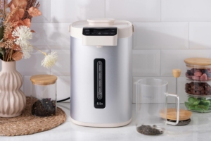 Thermopot Ardesto 5.5l, stainless steel+plastic, gray-white