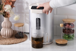 Thermopot Ardesto 5.5l, stainless steel+plastic, gray-white