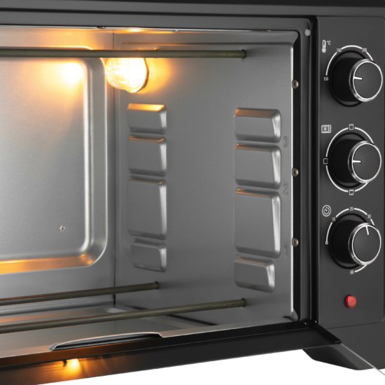 Печь электрическая ARDESTO, 33л, 1615Вт, механич., черный