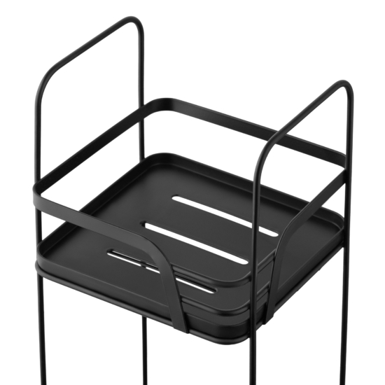 Полка ARDESTO Vigor 2-ярусная 16х15.5х40см, металл, полипропилен, черный