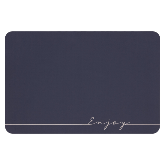 Килимок ARDESTO Vigor з нековзною основою 40х60см, поліестер, сірий темний