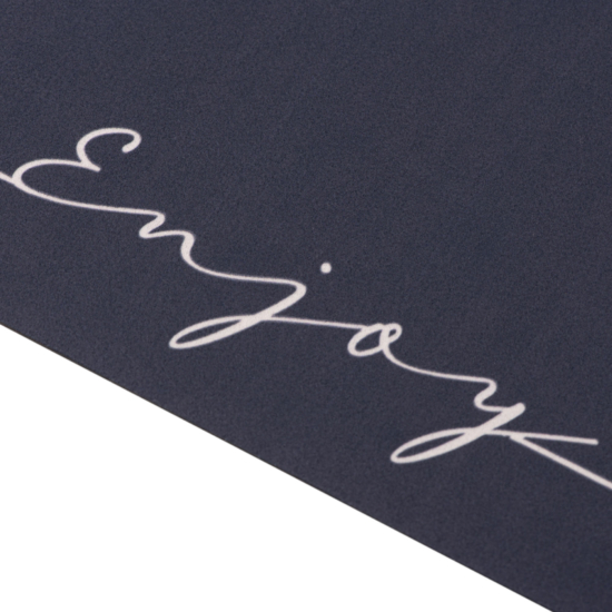 Килимок ARDESTO Vigor з нековзною основою 40х60см, поліестер, сірий темний