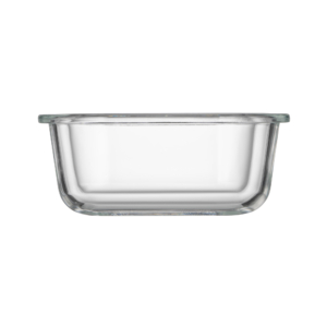 Ardesto Food storage container Gemini 0.5l, borosilicate glass, plastic, square, transparent