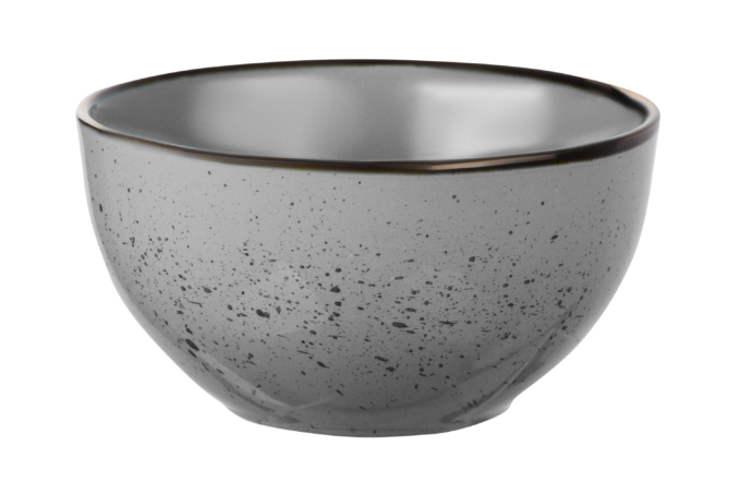 Ardesto Bowl Bagheria Grey, 14cm, ceramics, gray