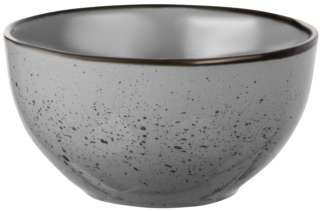 Ardesto Bowl Bagheria Grey, 14cm, ceramics, gray