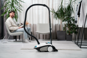 Пилосос Ardesto мішковий, 800Вт, мішок- 3.5л, HEPA, білий