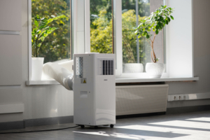 Кондиціонер мобільний Ardesto CoolFlex 25м2 on/off 9000BTU 2.5кВт A/- R290 білий